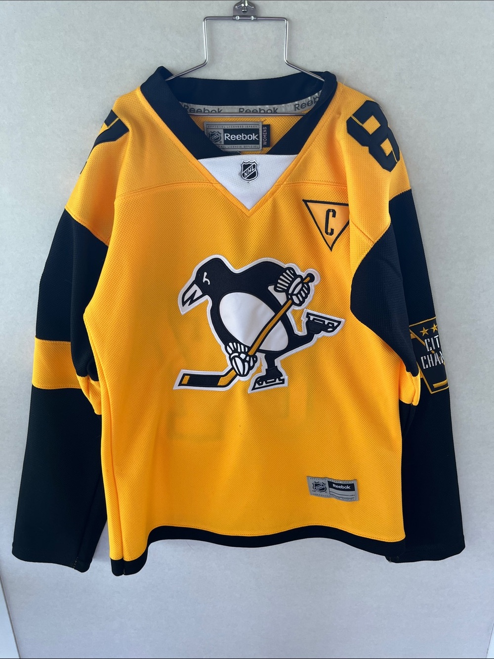 Reebok Pittsburgh Penguins Sidney Crosby Hockey Stadium Series Jersey #87